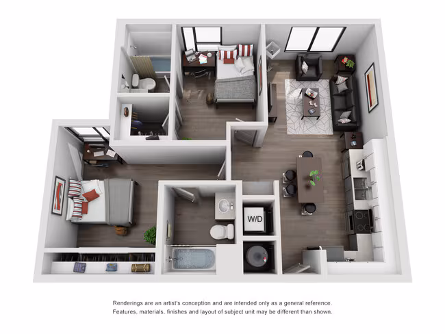 Unit Full Private floor plan